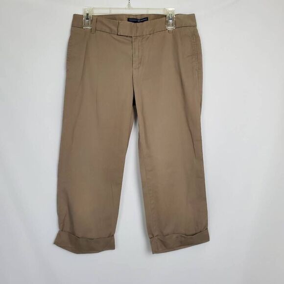 GAP Size 6 Straight Capri Khakis Pants - Picture 1 of 7
